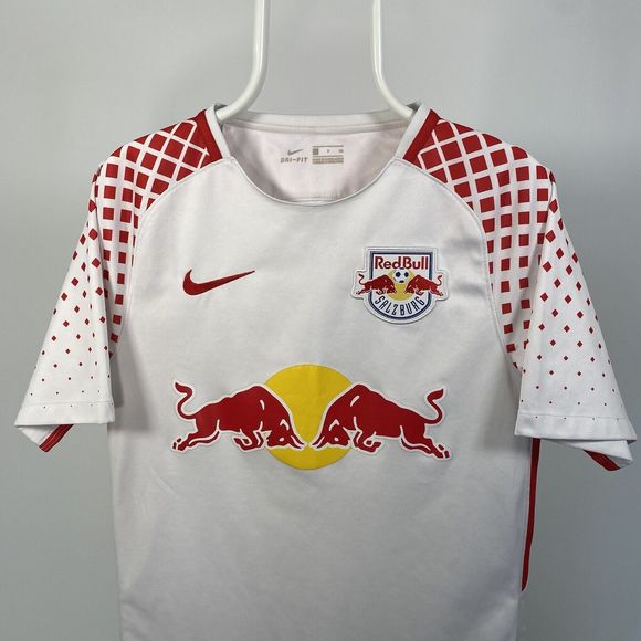 Nike Red Bull Salzburg 2016/2017 Home Football Shirt Jersey Austria Mens Small - Picture 3 of 16